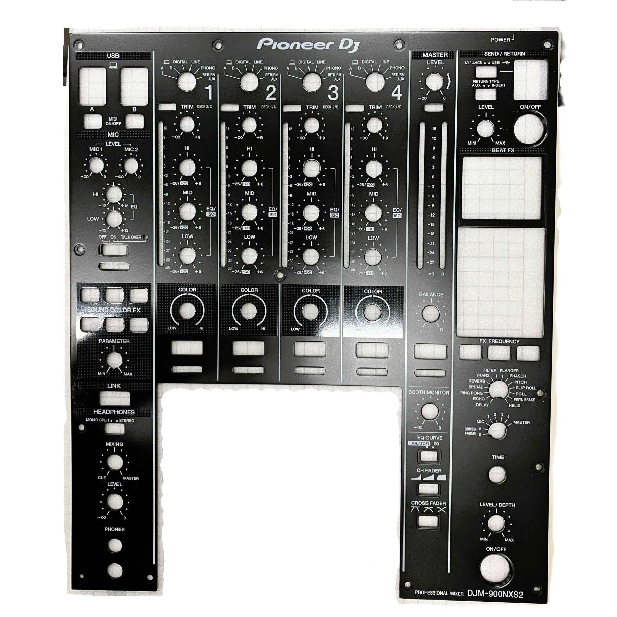 Pioneer DJ/Alpha Theta DNB1248 - CONTROL PANEL