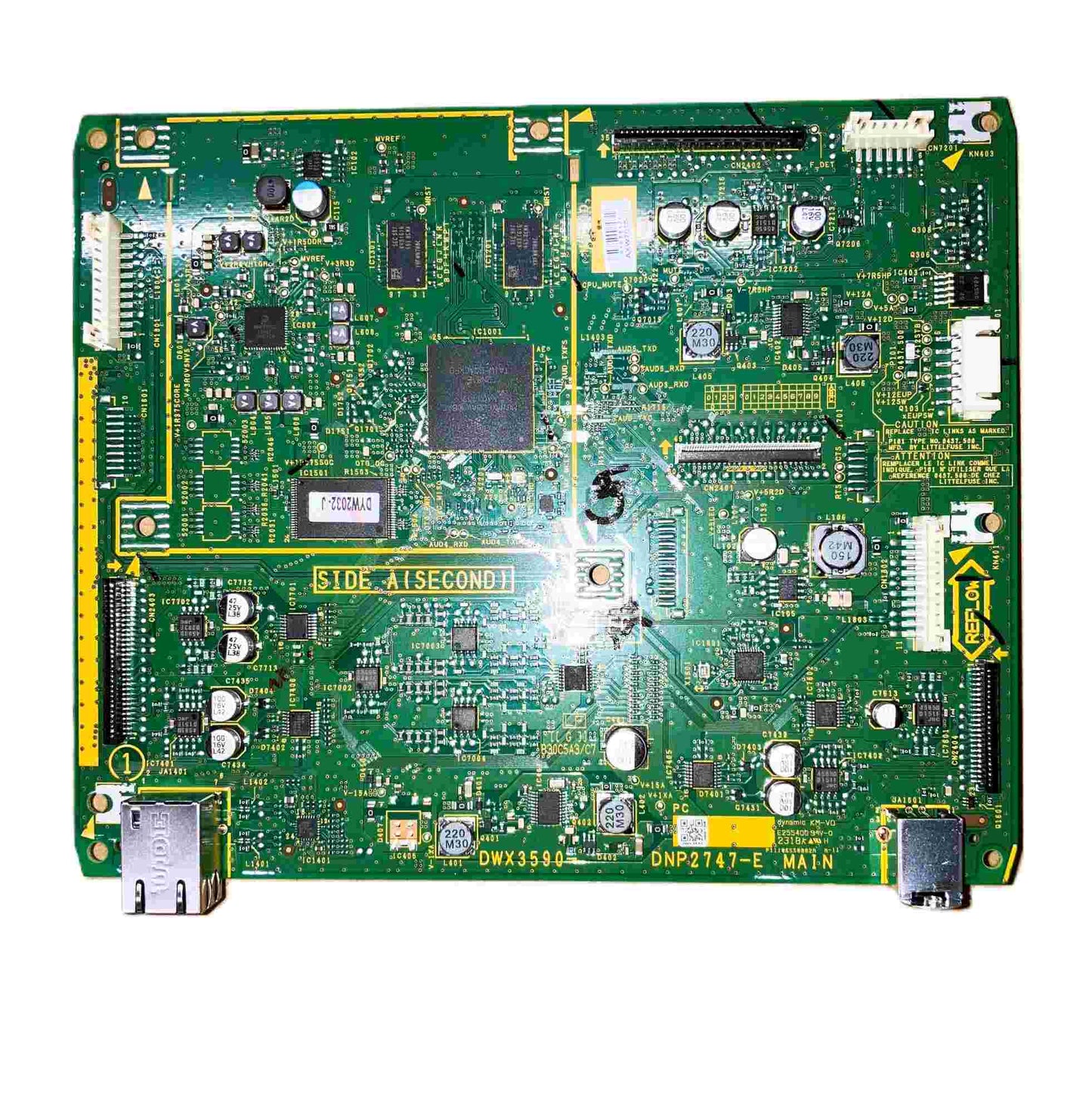 Pioneer DJ/Alpha Theta DWX3590 - MAIN ASSY