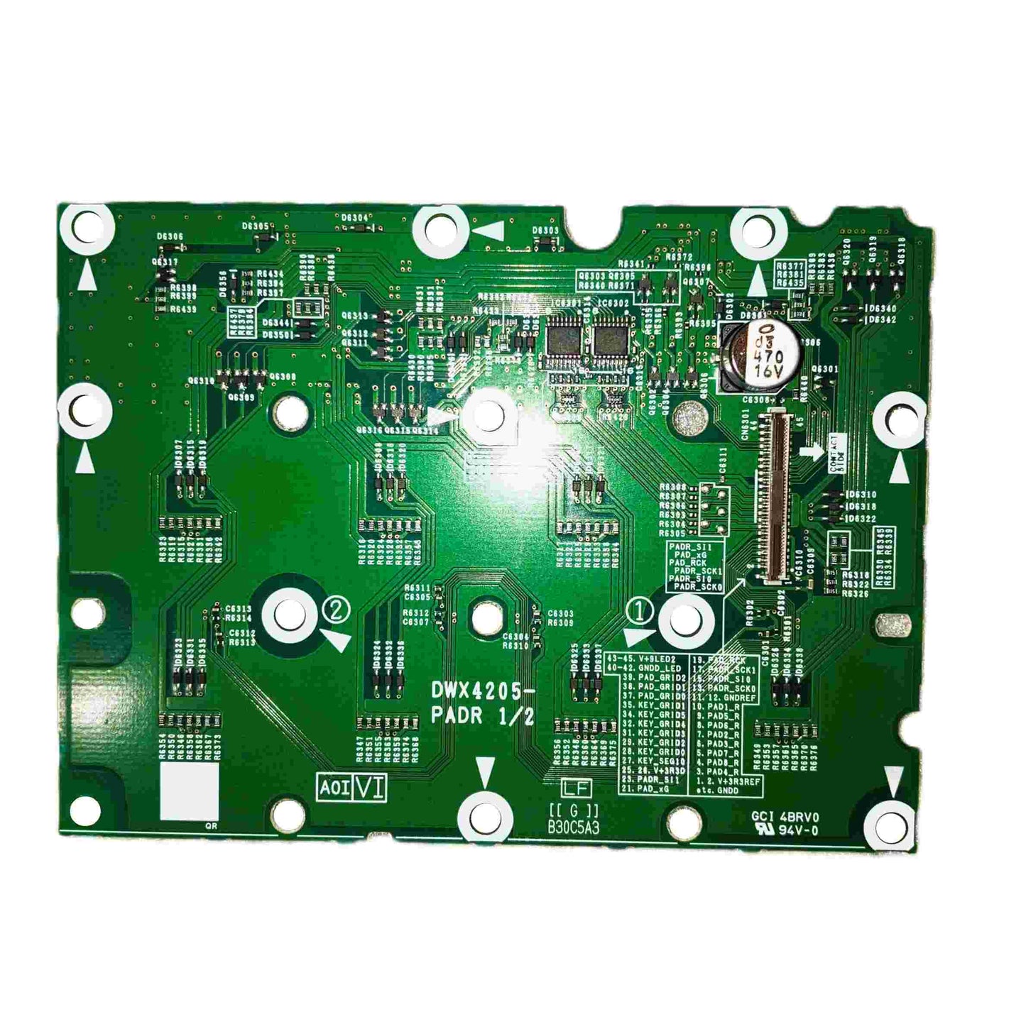 Pioneer DJ/Alpha Theta DWX4205 - PADR ASSY