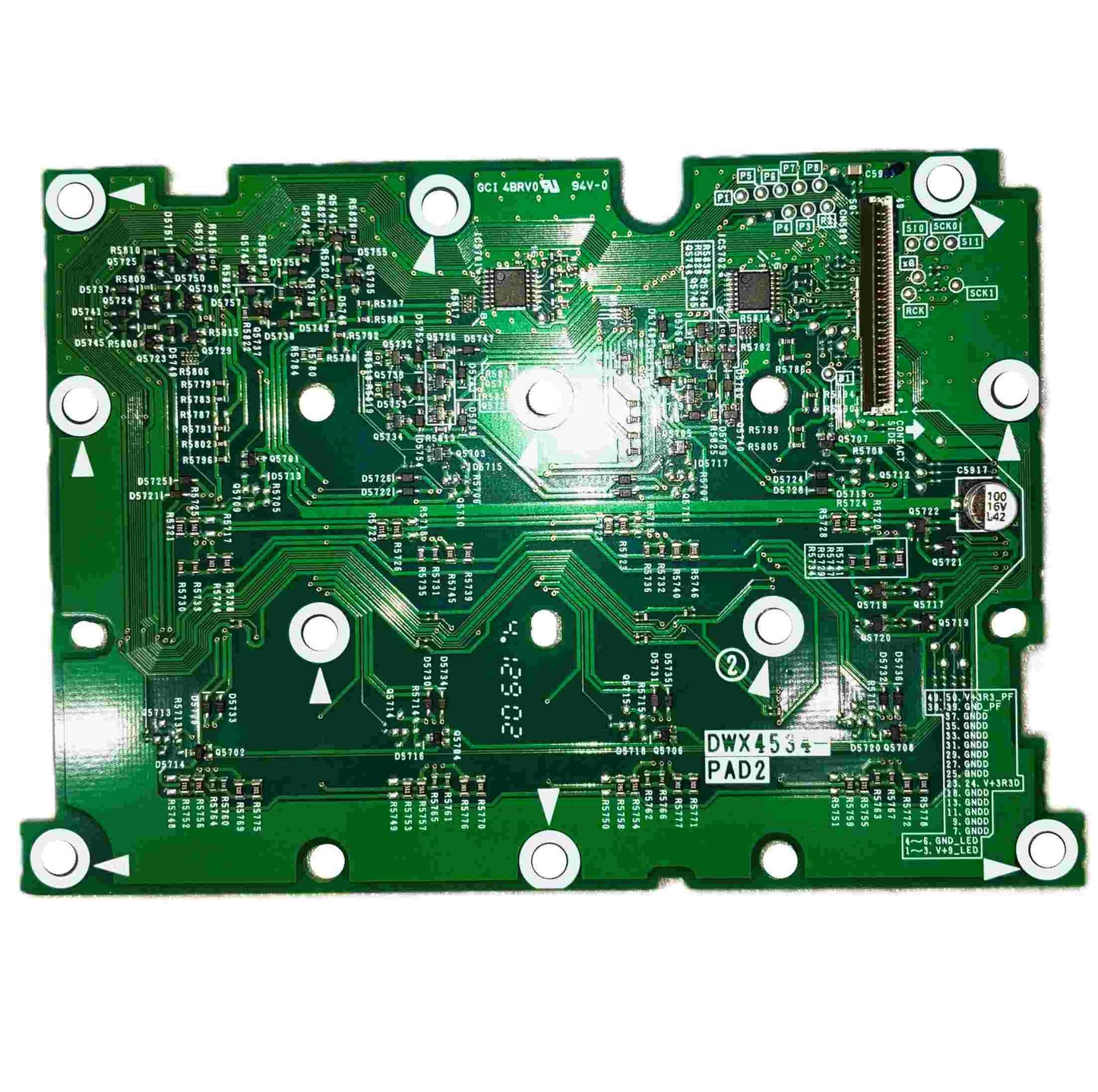 Pioneer DJ/Alpha Theta DWX4534 - PAD2 ASSY