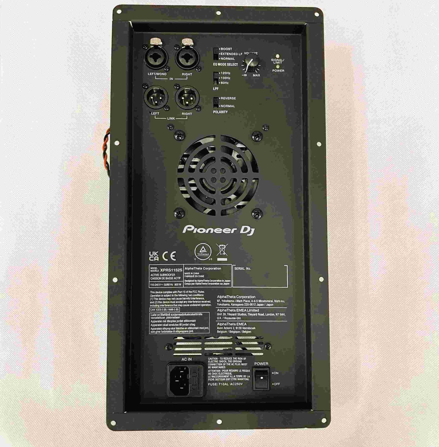 Pioneer DJ/Alpha Theta PJ01925 - AMP MODULE